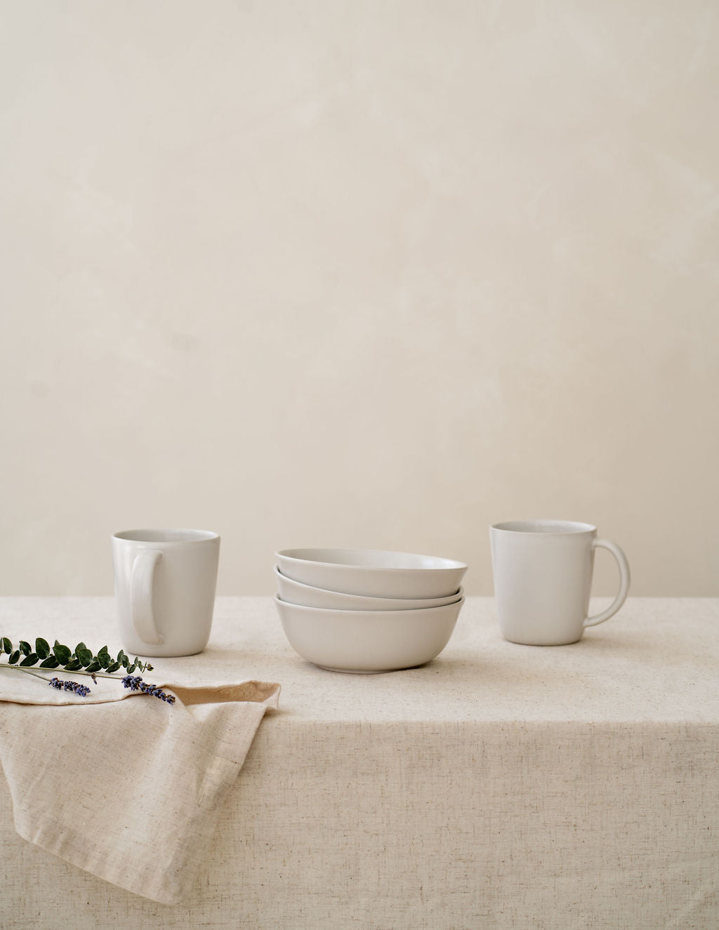The Ritual Set: 8-piece Ceramic Dinnerware Set